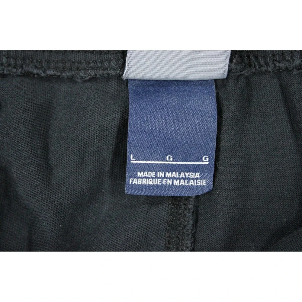 Nike Vintage Sweatpants Mens Large Navy Blue Embroidered Swoosh Cotton Joggers
